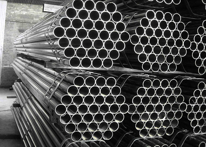 Black Mild Carbon Steel Pipe 5m , Cold Drawn Galvanized Steel Tube ASME SA179 / SA179M