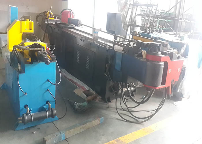ISO Approval Hydraulic Metal Sheet Cold Bending Machine 195º For Boiler Tubes
