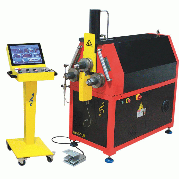 CNC Exhaust Pipe Bender Machine High Accuracy Roll Hydraulic Bending