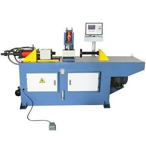 Double Head Pipe Shrinking Machine 60mm Tube End Forming Touch Screen