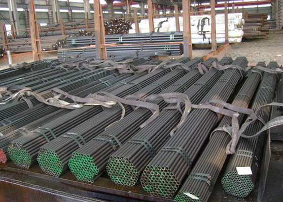 ASTM A179 Stainless Carbon Steel Seamless Pipe , ST35 / E215 Cold Drawn Low Carbon Pipes