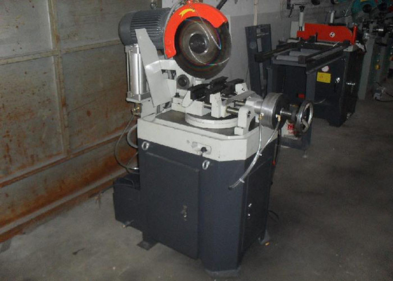 CNC Semi Automatic Pipe Cutting Machine Ce , 10 Mpa Tube Cutting Machinery
