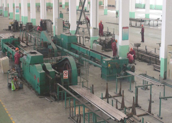 Metal Pipe 3 Roll Mill / Rolling Mill Machinery 55KW With Carbon Steel 80 m / Min