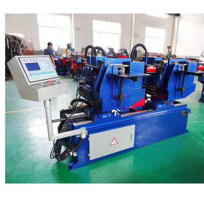 7.5kw Automatic Metal Pipe Tube End Reducing Forming Shrinking Machine